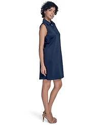 Calvin Klein Women's Sleeveless Scuba Sheath Dress
