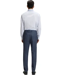 Boss by Hugo Men's Patterned Stretch Slim-Fit Pants