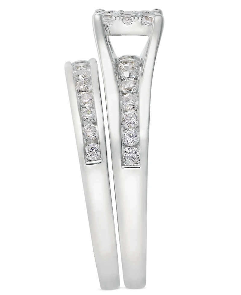 Diamond Bridal Channel Set (1 ct. t.w.) 14k White, Yellow or Rose Gold