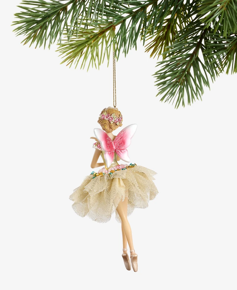 Holiday Lane Enchanted Forest Embellished Fairy Ornament, Macy's Exclusive