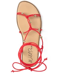 Wild Pair Reinaa Strappy Lace-up Flat Sandals, Exclusively at Macy's