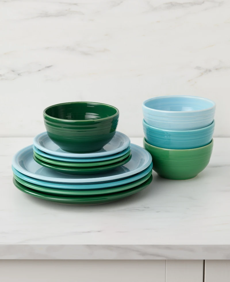Fiesta Aegean Bistro Coupe Salad Plates, Set of 4