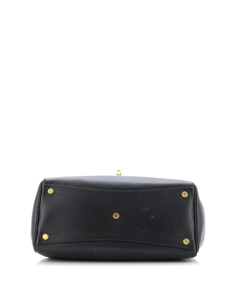 Pre-Owned Balenciaga Medium Bel Air Carry All Bag Leather