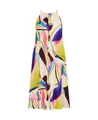 City Chic Plus Summer Print Maxi Dress