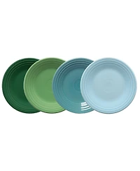 Fiesta Aegean Classic Rim Luncheon Plates, Set of 4