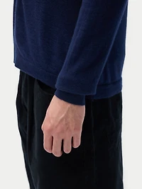 Gobi Cashmere Men's Silk Polo-Neck Cardigan