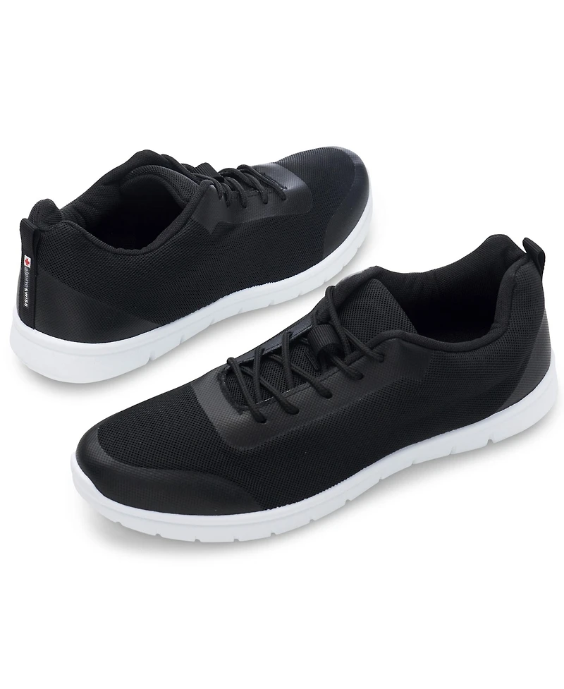 Alpine Swiss Bolt Mens Mesh Sneakers Lightweight Tennis Shoes Casual Trainers