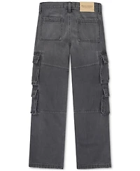 abercrombie kids Boys Baggy Denim Cargo Pants