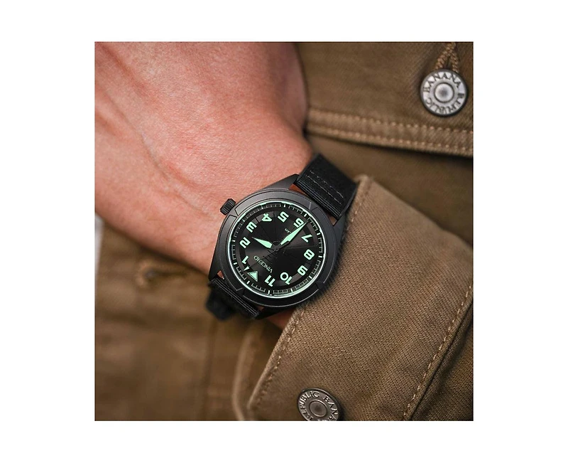 Vincero The Stratos – Men's Solar Titanium Watch 43mm