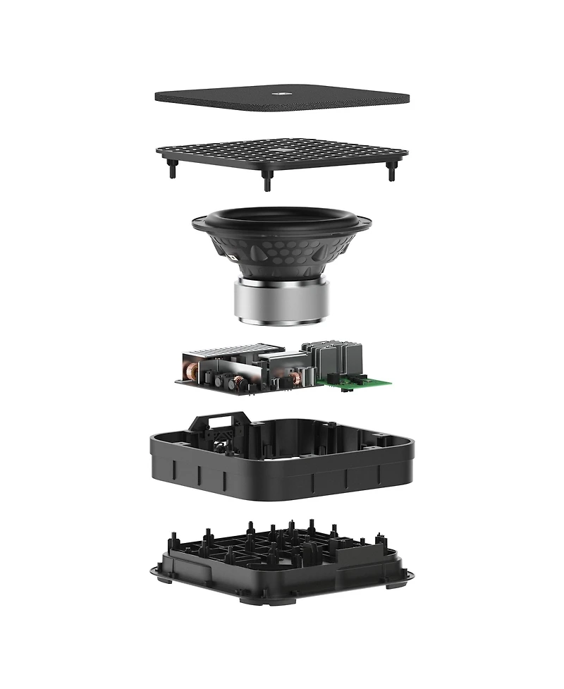 Sennheiser Ambeo Sub for Tv and Music with Immersive 3D Surround Sound a Thundering Deep Bass Down to 27 Hz