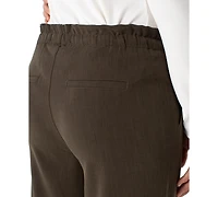 Liverpool Los Angeles Women's Pull-on Wide-Leg Crop Pants