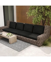 Slickblue 2-Pack Outdoor Patio Cushion Set with Removable Covers