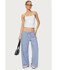 Edikted Women's Olivia Striped Loose Fit Pants