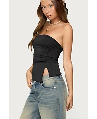 Edikted Women's Belinda Asymmetric Tube Top