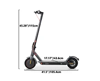 MK083 Folding 8.5 Inch Electric Scooter - 350W Motor, 25 km/h Speed, 25-30 km Range, Smart Riding Features, Led Lights, Disc Brake
