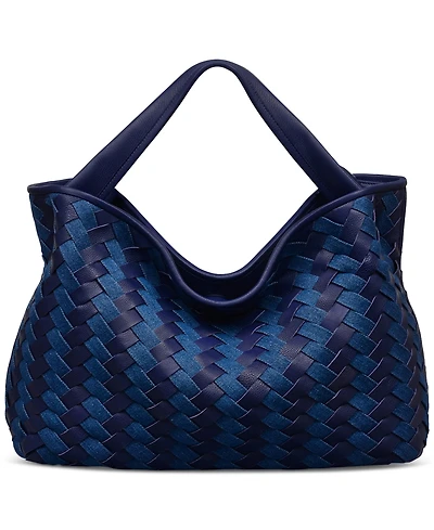 Radley London Devonshire Row Denim Large Open Top Grab Bag