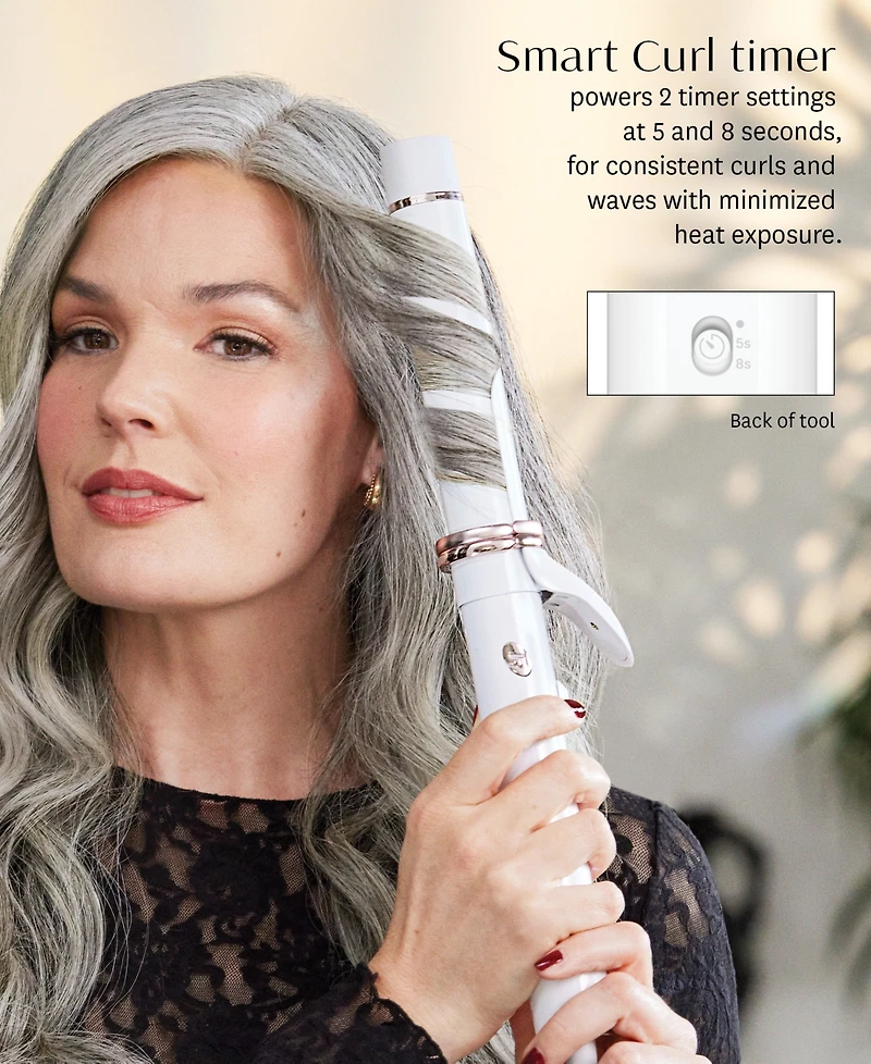 T3 CurlWrap 1.25" Automatic Rotating Curling Iron with Long Barrel