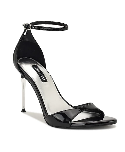Nine West Women's Serven Ankle Strap Stiletto Sandals