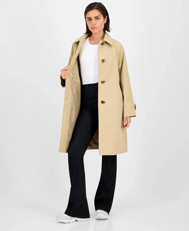 Michael Kors Women's Single-Breasted Trench Coat