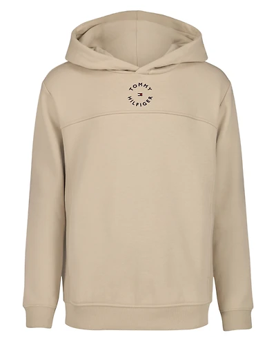 Tommy Hilfiger Toddler and Little Boys Essential Logo Embroidered Soft Fleece Hoodie