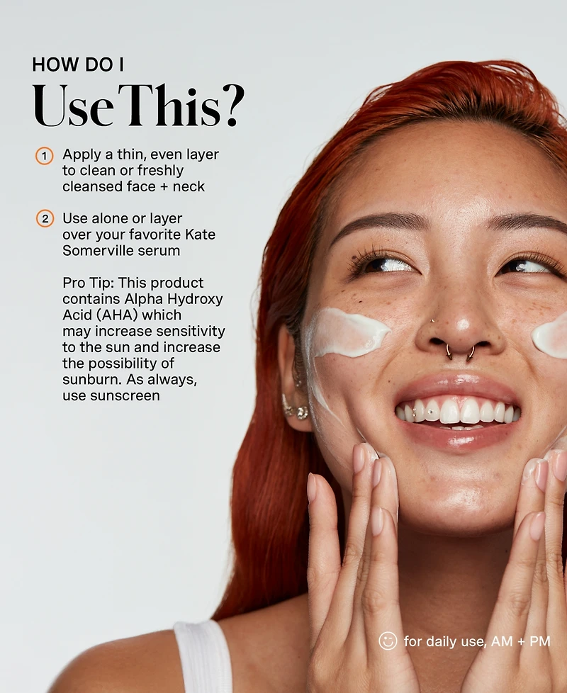 Kate Somerville ExfoliKate Glow Moisturizer, 1.7 oz.
