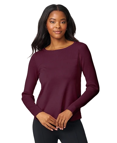 Melissa Paige Women's Boat Neck Long-Sleeve Sweater