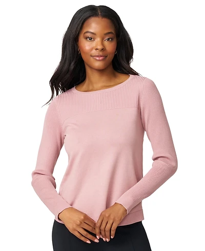 Melissa Paige Women's Boat Neck Long-Sleeve Sweater