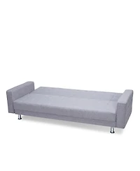 Gold Sparrow 87" Polyester Frankfort Convertible Sofa Bed, Created for Macy's