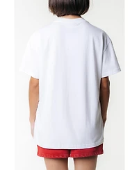 Colourful Rebel Women's Cr Varsity Loosefit Tee