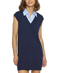 Central Park West Women's Sleeveless Twofer Dress