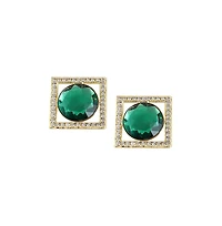 Sohi Women's Frame Drop Earrings