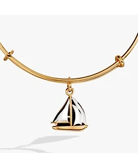 Alex and Ani Sailboat Bangle Bracelet