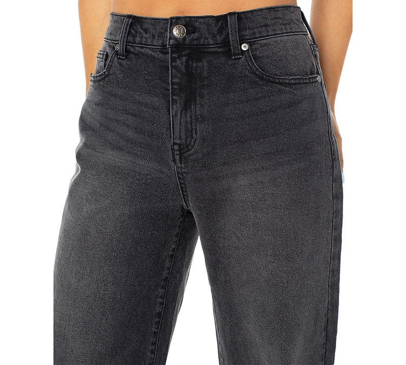Celebrity Pink Juniors' Elastic-Back Wide-Leg Jeans