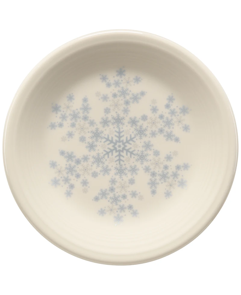 Fiesta Linen Snowflakes Classic Rim Salad Plate, Exclusively at Macy's