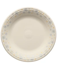 Fiesta Linen Snowflakes Classic Rim Dinner Plate, Exclusively at Macy's