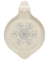 Fiesta Linen Snowflakes Ornament-Shaped Plate, Exclusively at Macy's