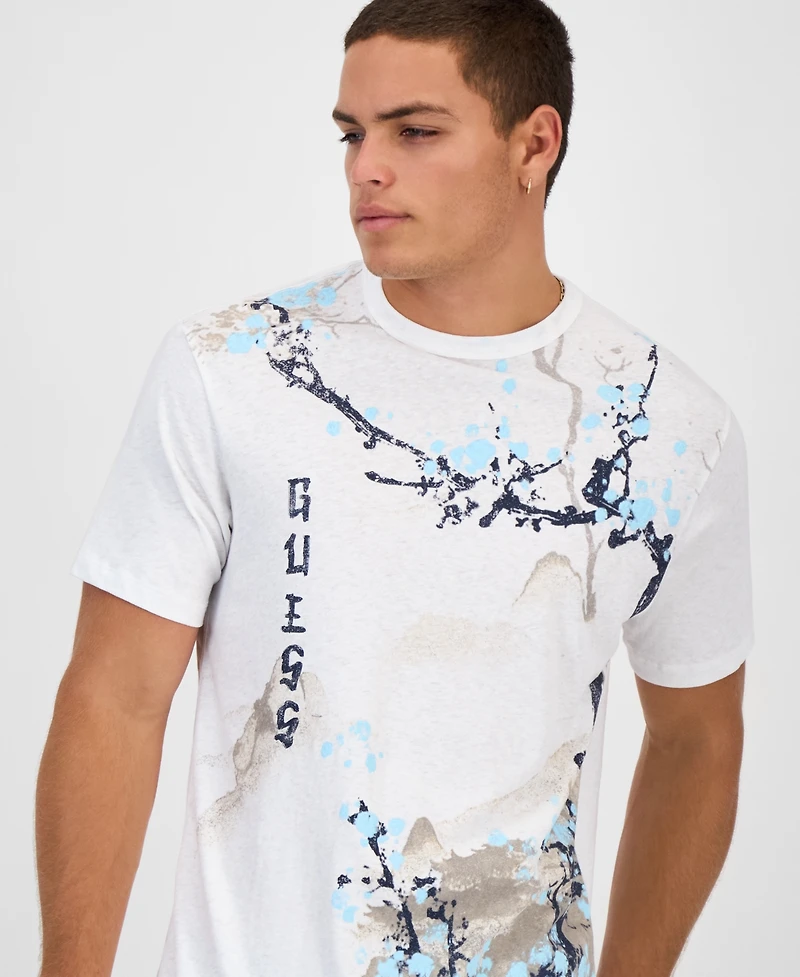 Guess Men's Japan Graphic T-Shirt
