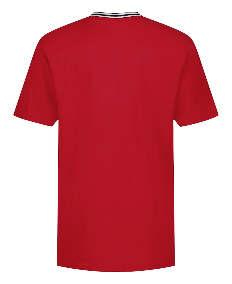 Nautica Big Boys V-Neck Logo Short Sleeve T-Shirt