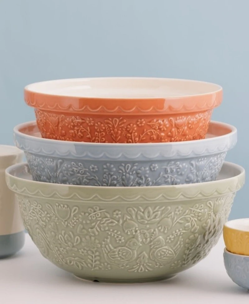 Mason Cash Home to Roost Mixing Bowls, Set of 3