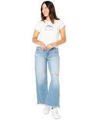 Roxy Juniors' Sunset Dreams 90S Cotton Baby T-Shirt
