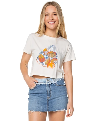 Roxy Juniors' Made The Sun Cotton T-Shirt