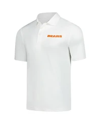 Fanatics Men's White Chicago Bears Polo Shirt