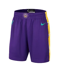 Nike Women's Purple Los Angeles Sparks On-Court Victory Performance Shorts