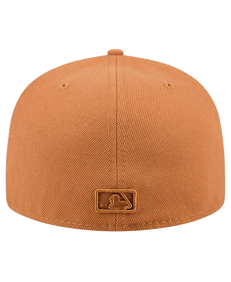 New Era Men's Brown Miami Marlins Color Pack 59FIFTY Fitted Hat