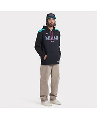 Nike Men's Black Miami Marlins 2025 City Connect Performance Fitted Hat
