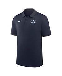Nike Men's Navy Penn State Nittany Lions 2025 Early Season Coaches Sideline Victory Stripe Performance Polo Shirt