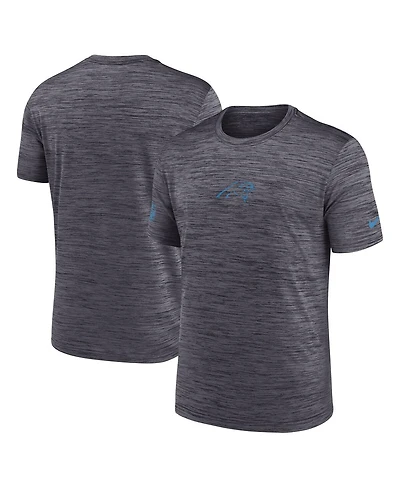 Nike Men's Black Carolina Panthers Sideline Velocity Performance T-Shirt