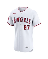 Nike Men's Mike Trout White Los Angeles Angels Home Elite Player Jersey