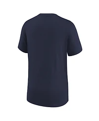 Nike Big Boys and Girls Navy Denver Broncos Icon Legend T-Shirt