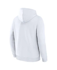 Fanatics Men's White Utah Mammoth Alternate Logo Legacy Fleece Pullover Hoodie
